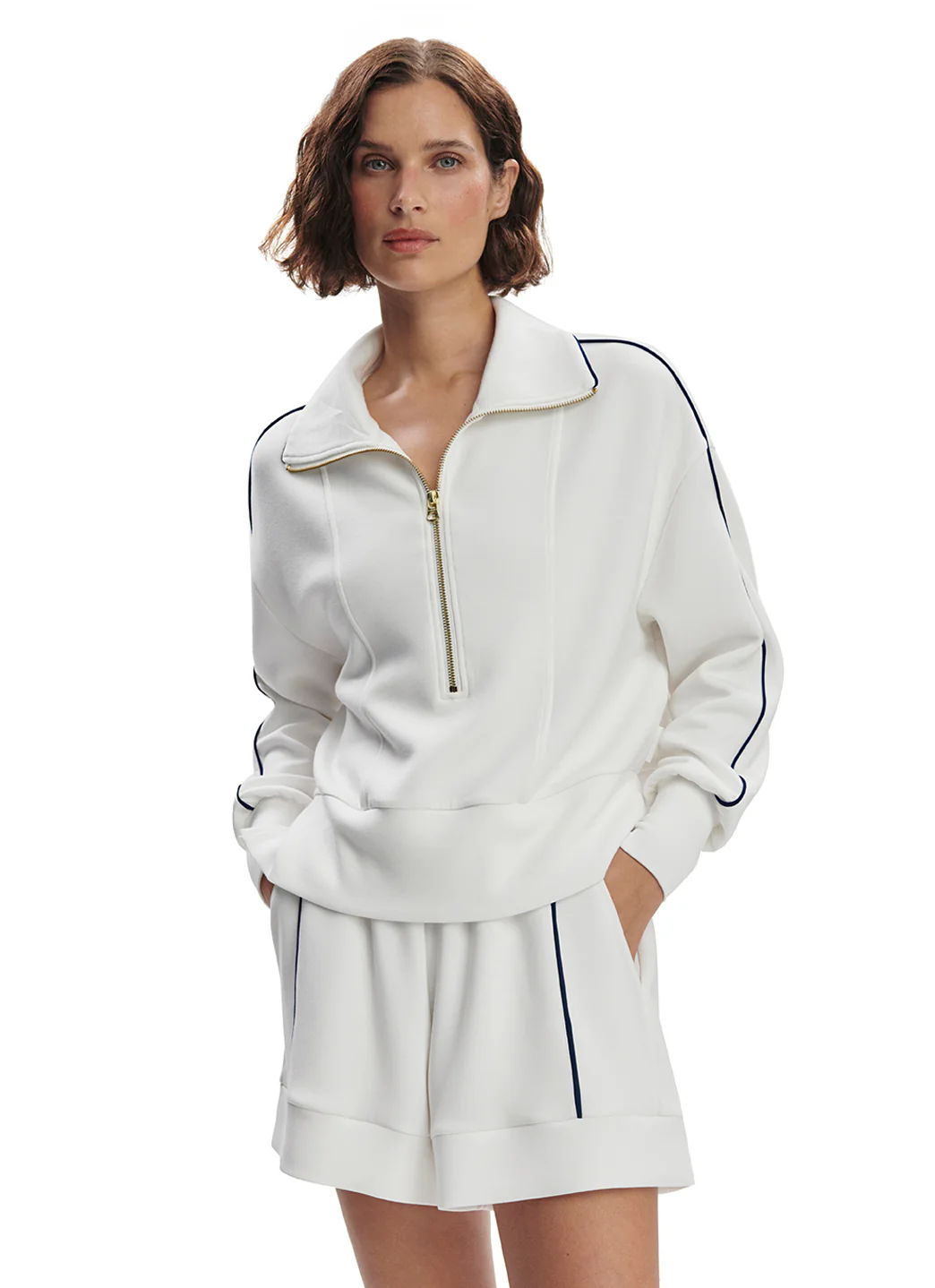 Varley Davenport Half Zip Sweater - Image 2