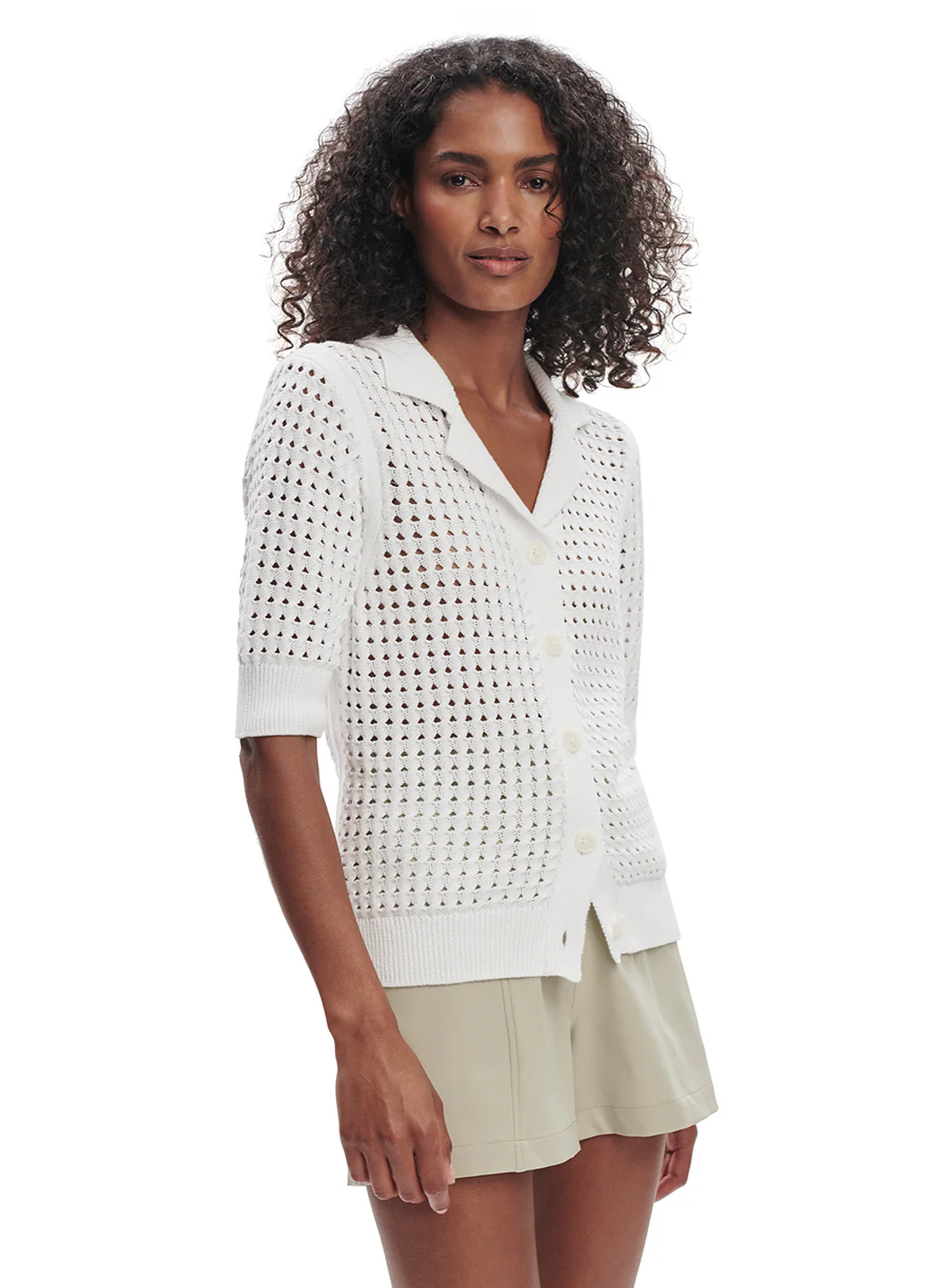 Varley Ellie Knit Shirt - Image 3