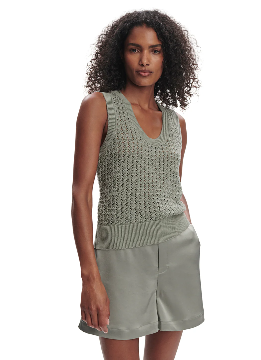 Varley Ferns Open Knit Tank - Image 2