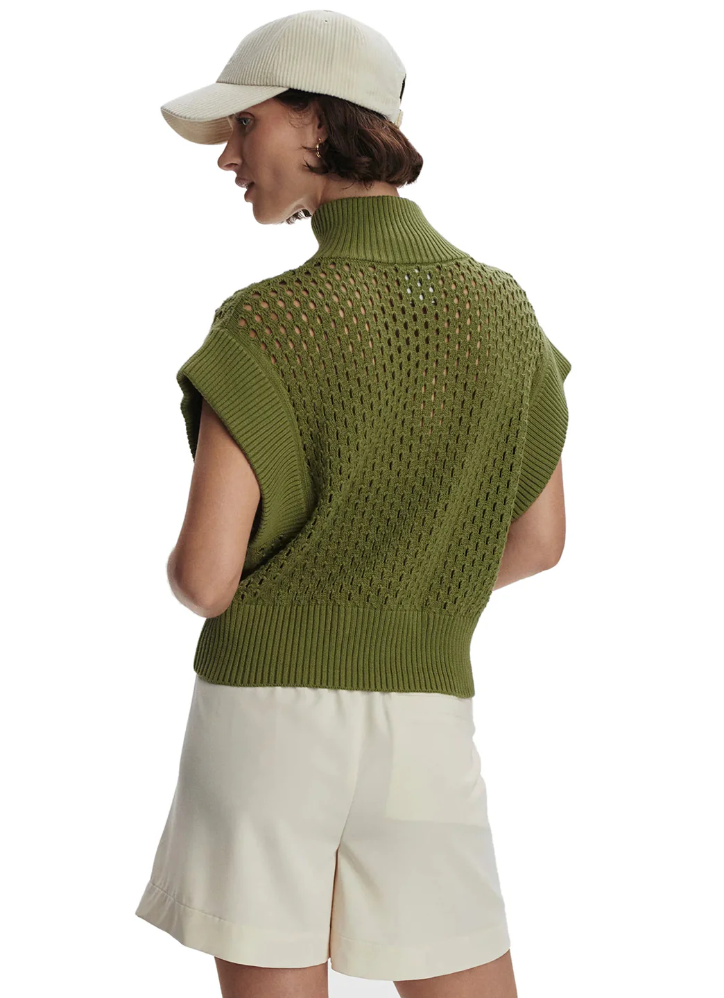 Varley Gaines Half Zip Knit Top - Image 3