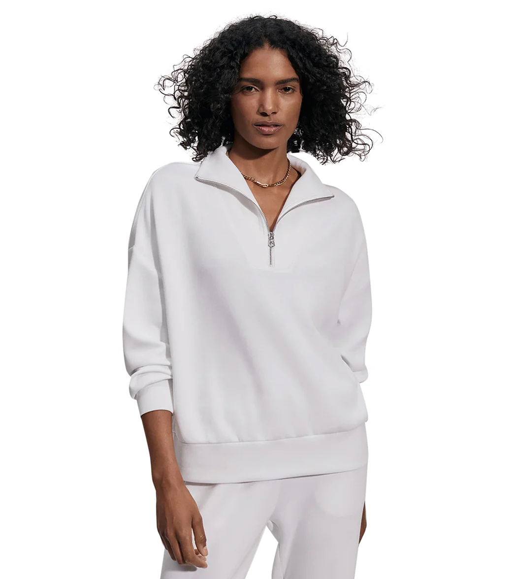 Varley Hawley Half Zip Sweatshirt - Image 79