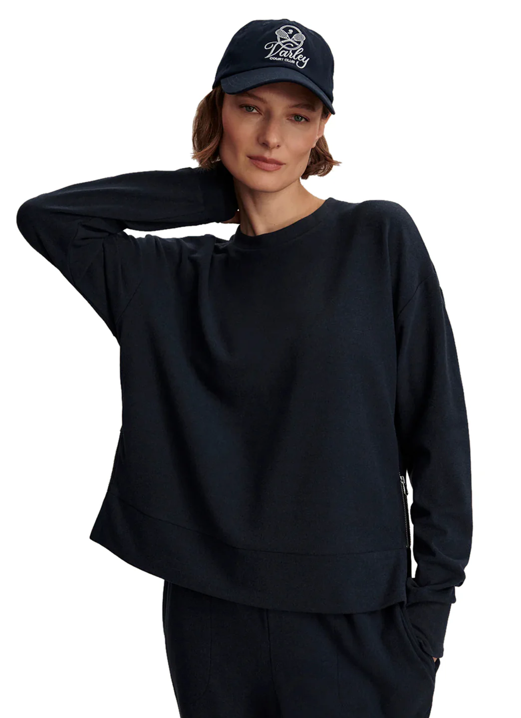 Varley Horton Side Zip Midlayer