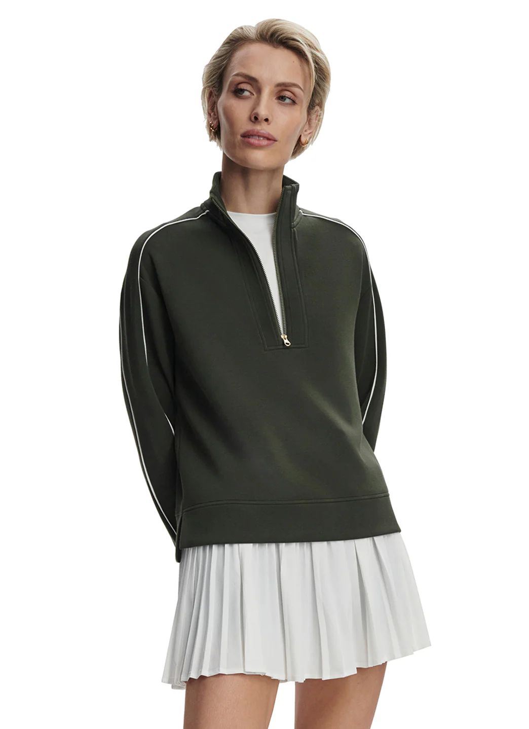 Varley Kirsi Half Zip Midlayer Sweater - Image 6