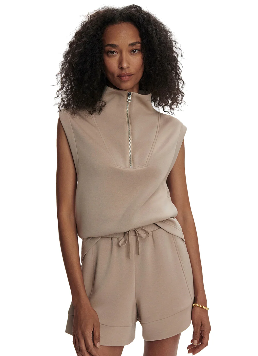 Varley Magnolia Half Zip 2.0 Tank - Image 3