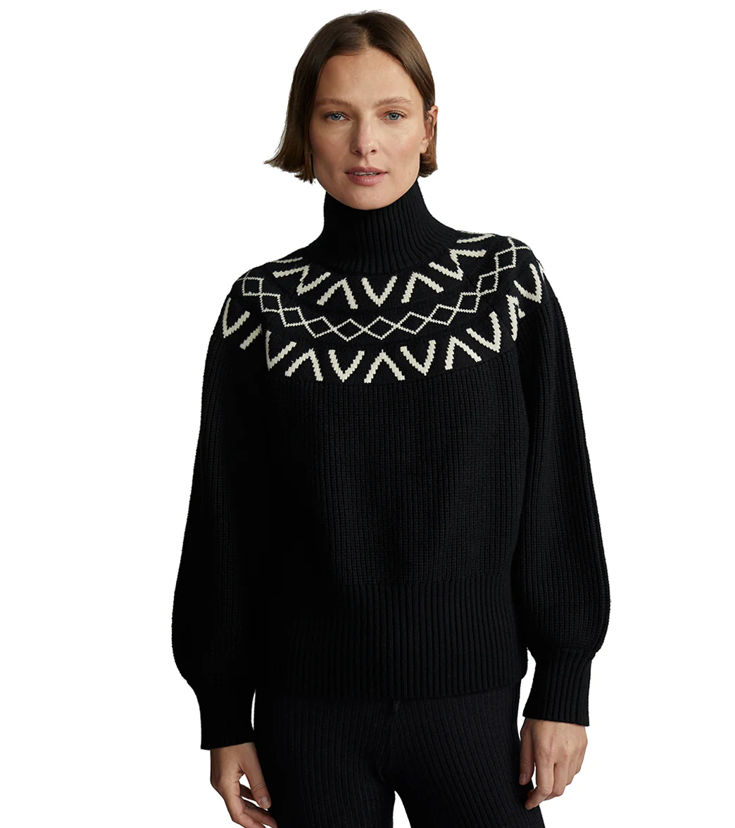 Varley Marcie Fairisle Yoke Knit - Image 12