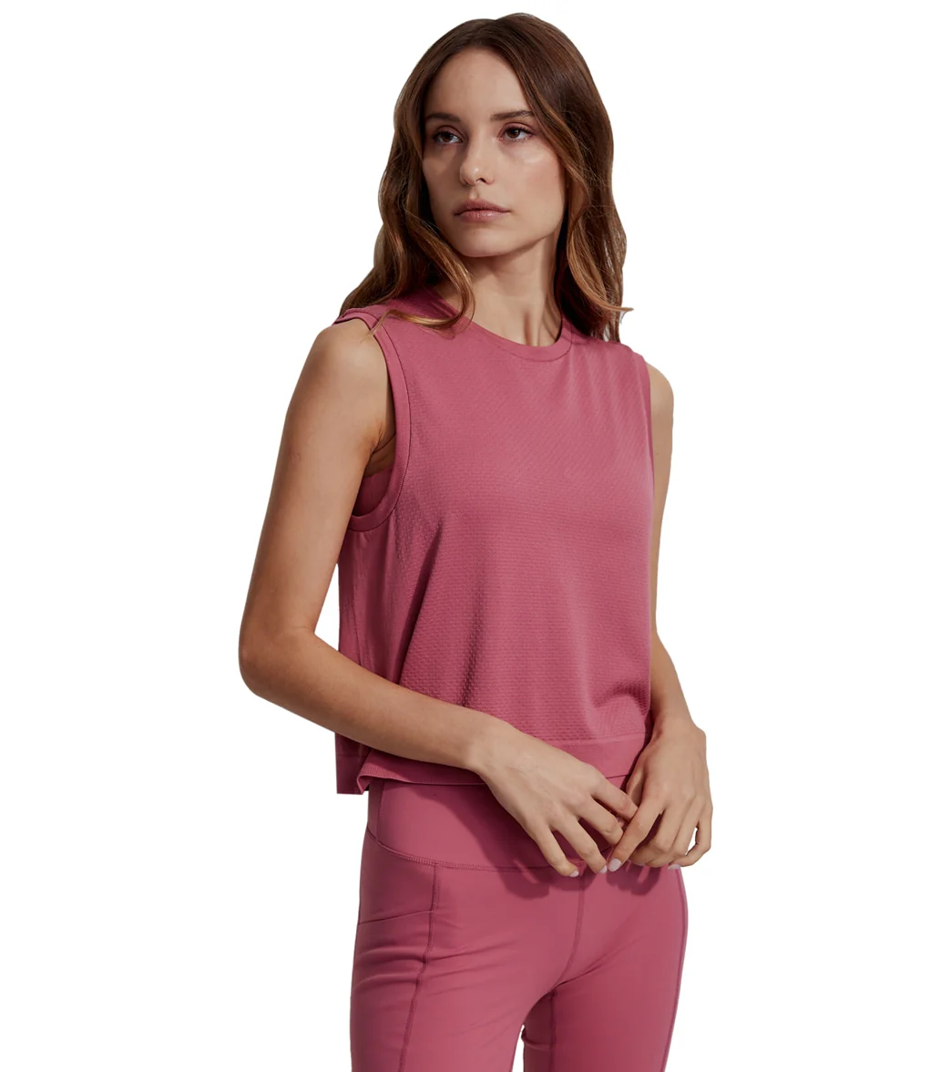 Varley Page Seamless Crop Tank - Image 2