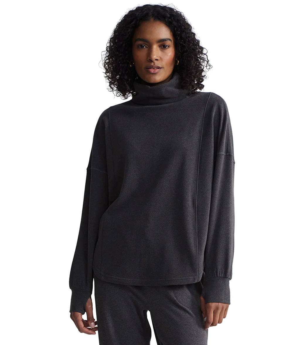 Varley Rainer Roll Neck Brushed Rib Jumper - Image 15