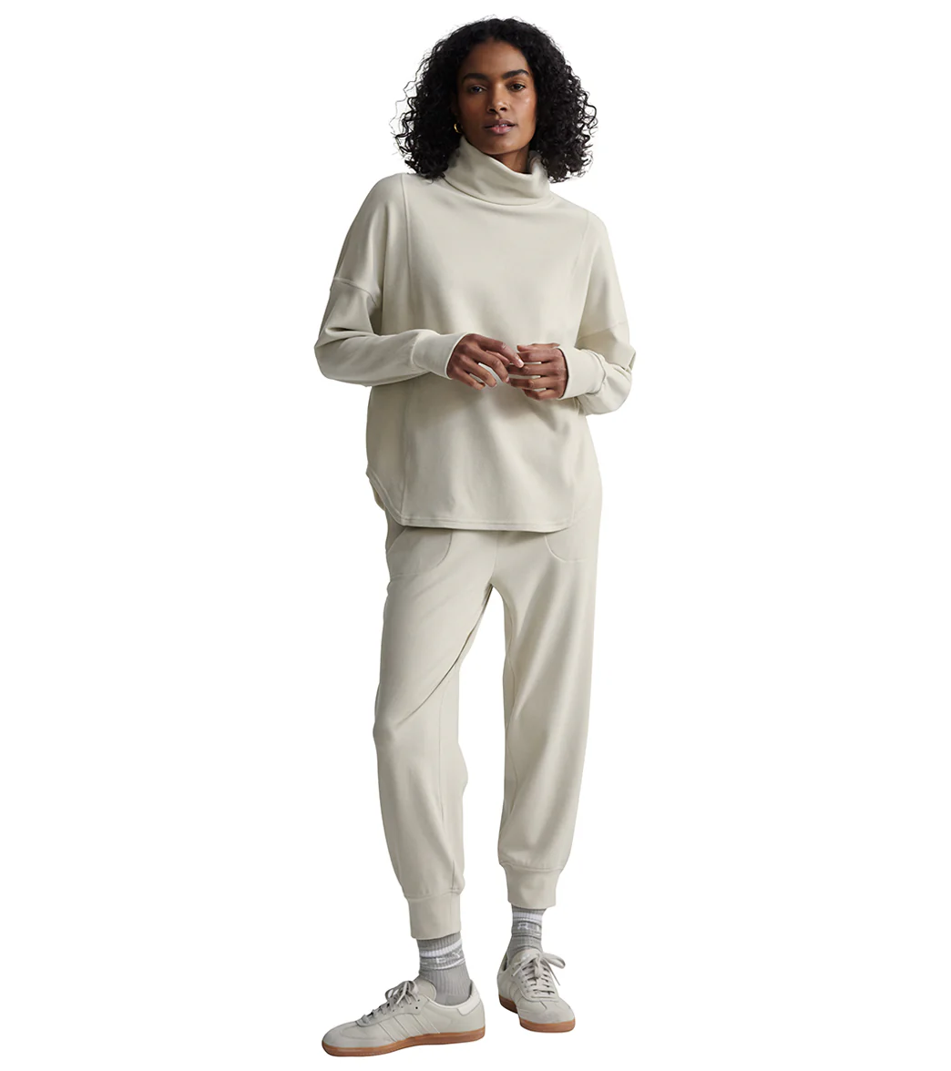 Varley Rainer Roll Neck Brushed Rib Jumper - Image 4