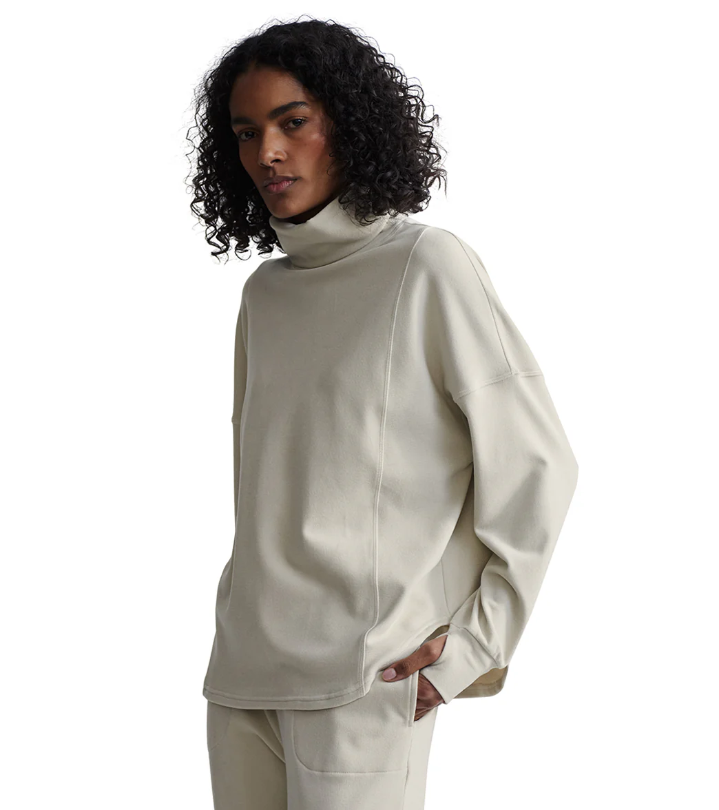 Varley Rainer Roll Neck Brushed Rib Jumper - Image 5
