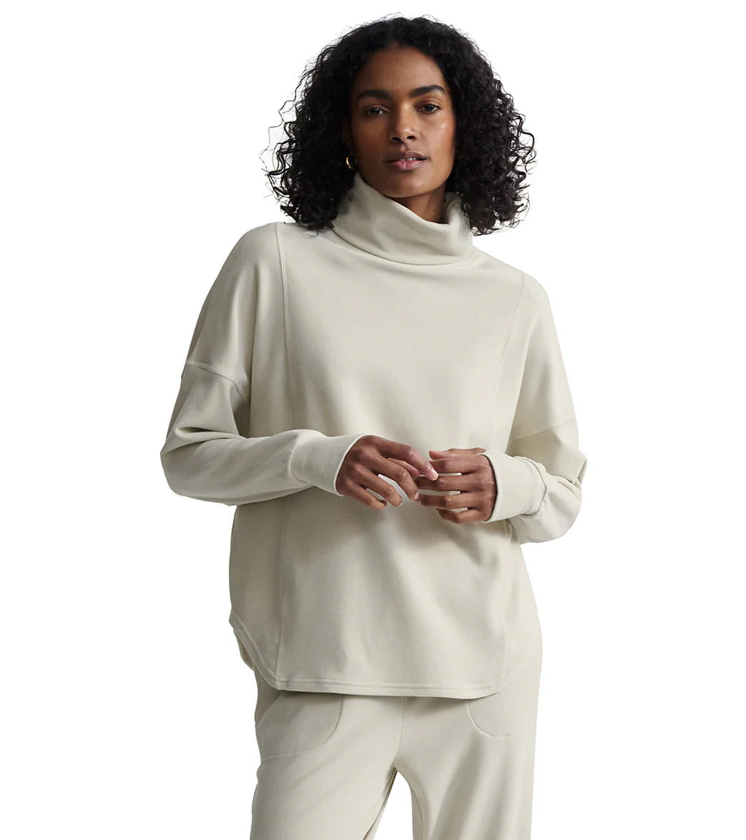 Varley Rainer Roll Neck Brushed Rib Jumper - Image 7