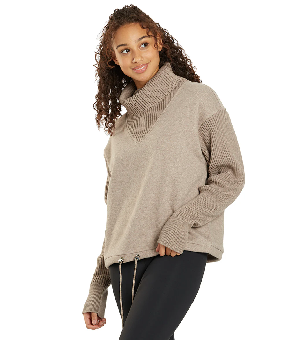 Varley Ramsey Cowl Neck Sweat - Image 6
