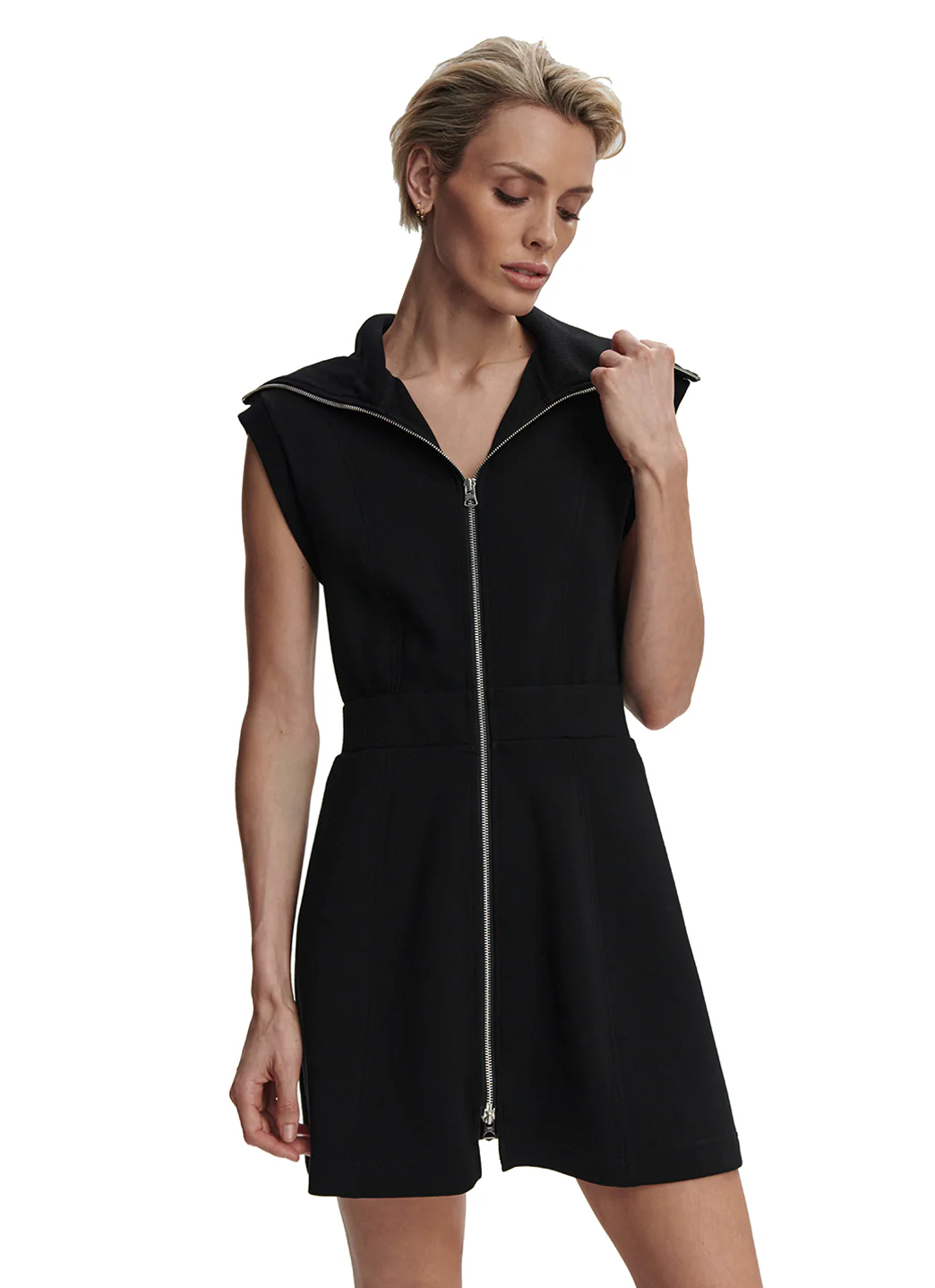 Varley Rebecca Zip-Through Dress - Image 3