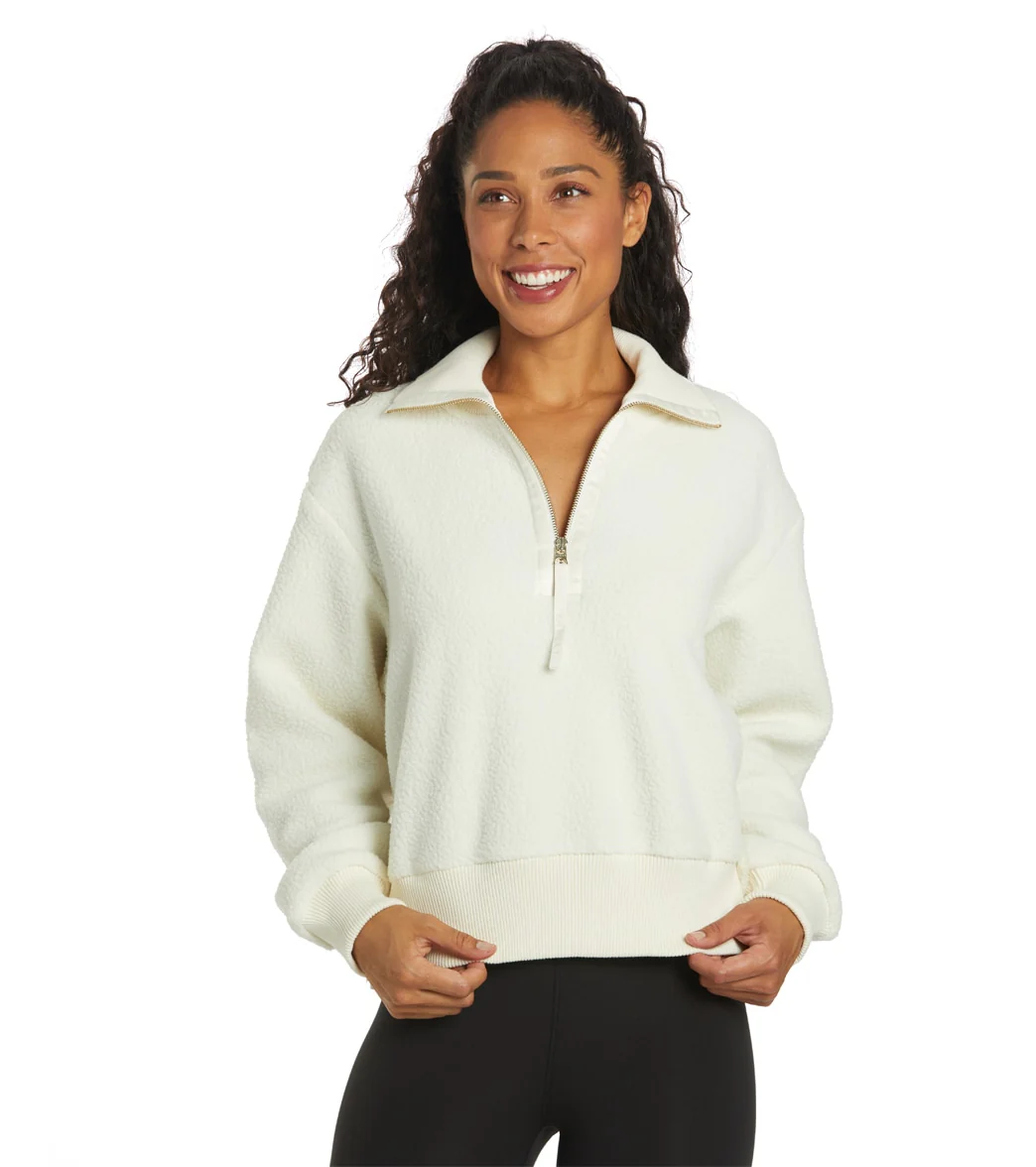 Varley Roselle Half Zip Fleece Pullover - Image 29