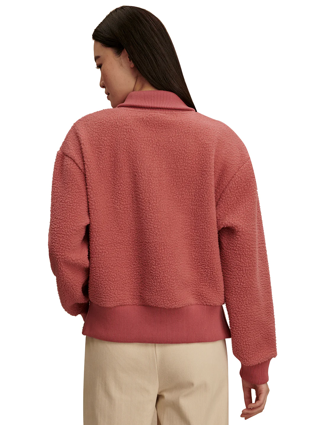 Varley Roselle Half Zip Fleece Pullover - Image 4
