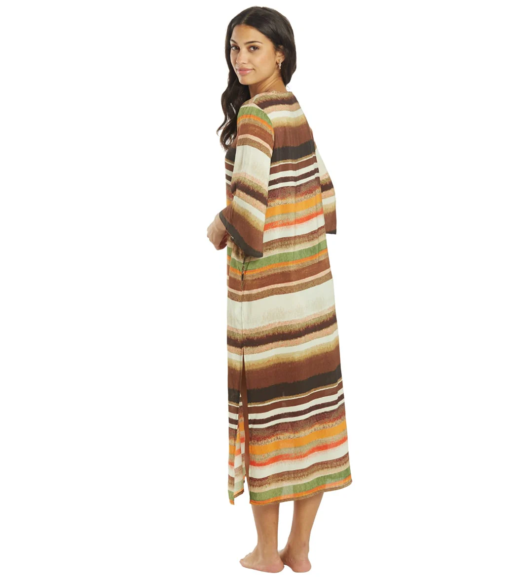 Vince Camuto Women's Seychelle Midi Caftan Cover Up - Image 4