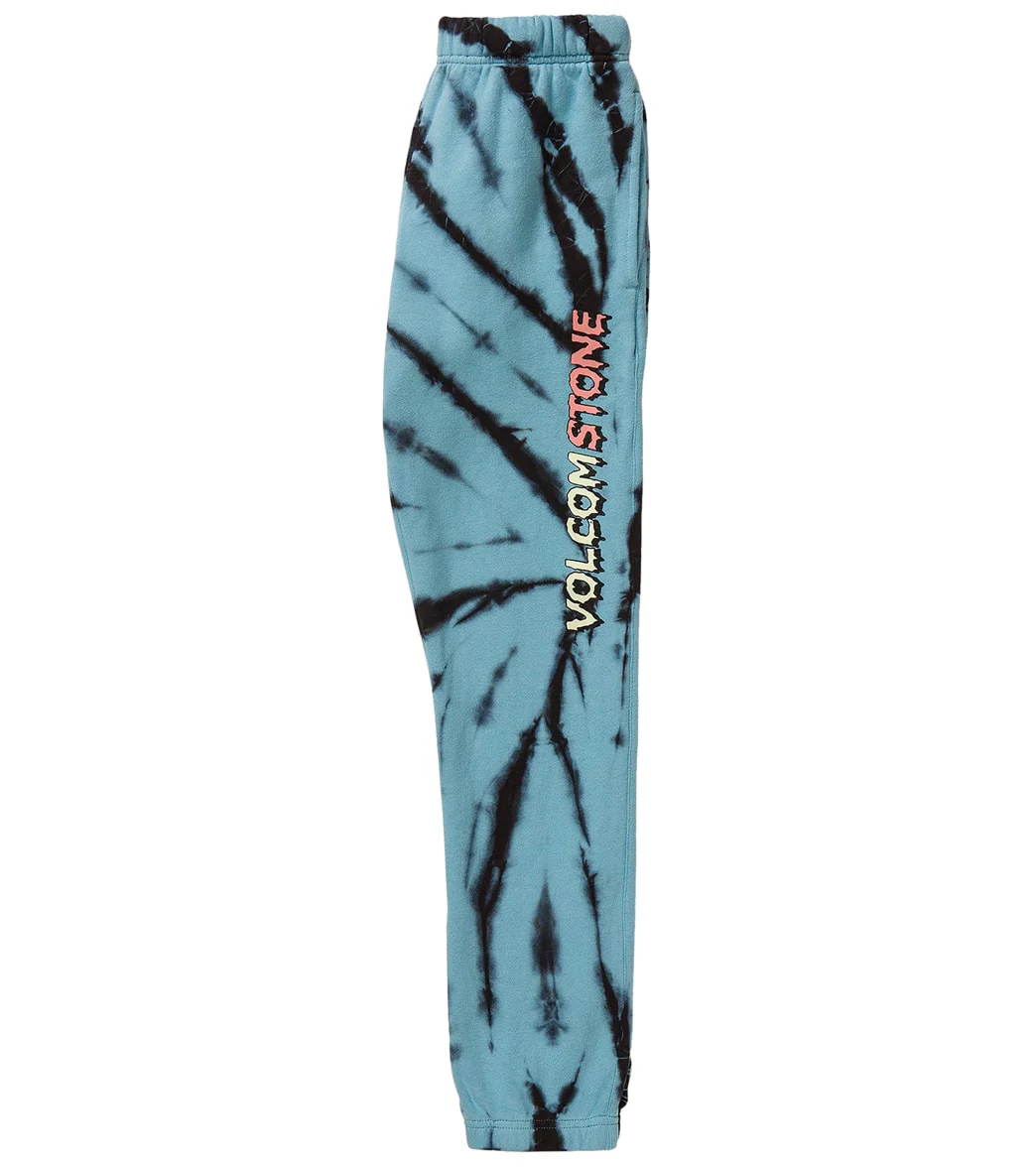 Volcom Boys' Caiden Dye Fleece Pants (Big Kid) - Image 2