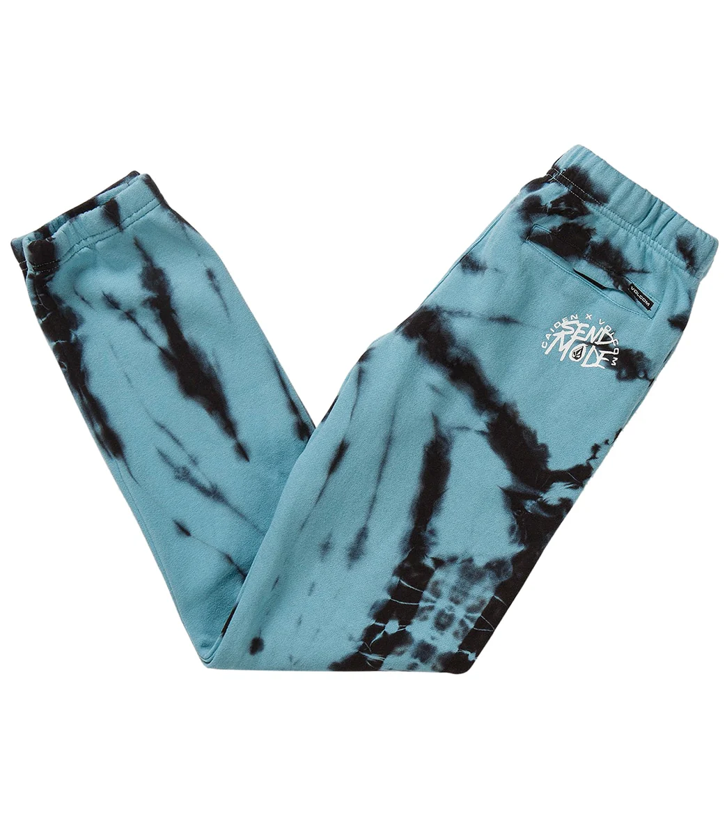 Volcom Boys' Caiden Dye Fleece Pants (Big Kid) - Image 3