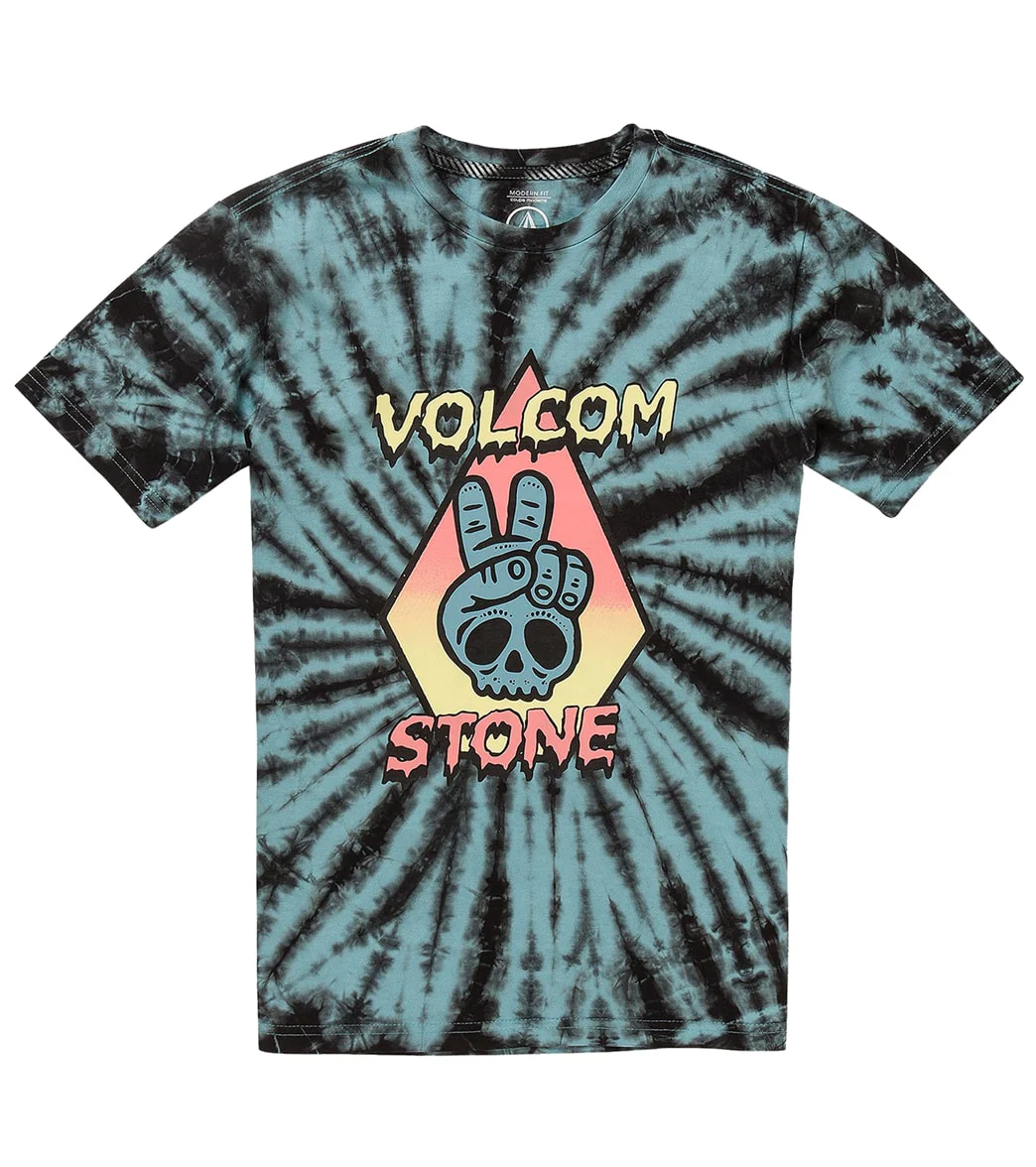 Volcom Boys' Caiden Dye Short Sleeve Tee (Big Kid) - Image 5