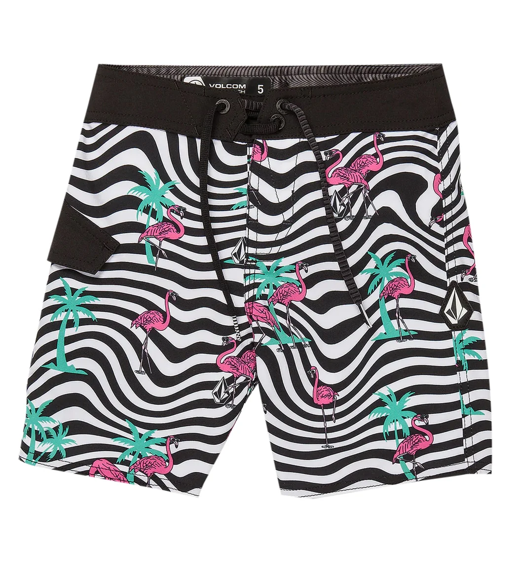 Volcom Boys' Flamingbros Mod Board Shorts (Toddler, Little Kid) - Image 2