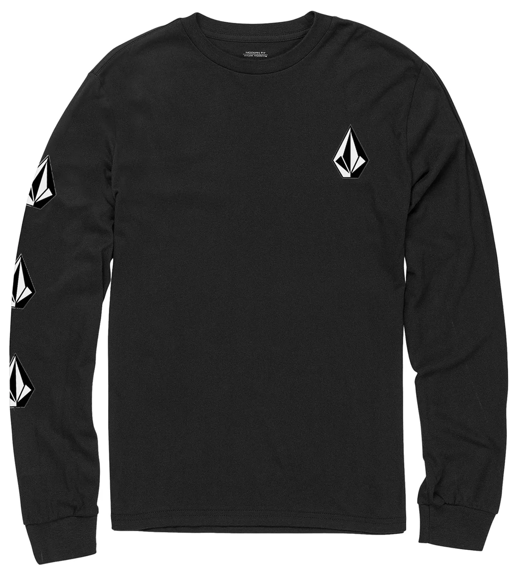 Volcom Boys' Iconic Stone Long Sleeve Tee (Big Kid) - Image 8