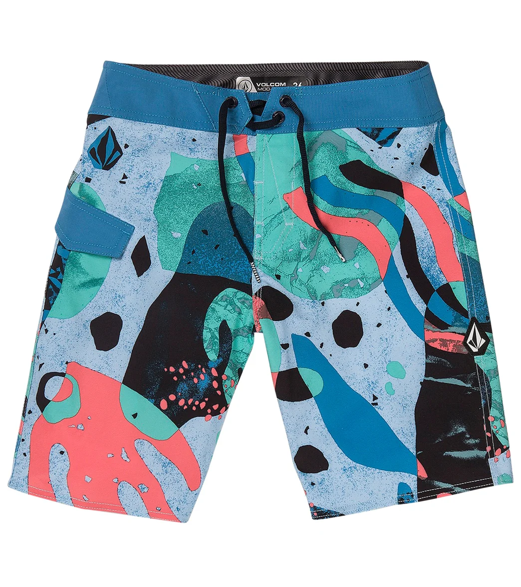 Volcom Boys' Knife Aquatic Mod Boardshorts (Big Kid) - Image 5