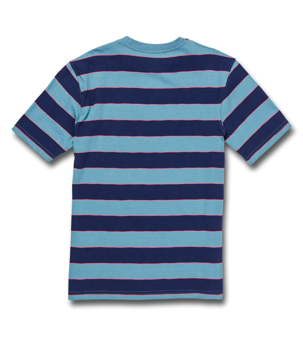 Volcom Boys' Maxer Stripe Crew Short Sleeve Tee - Image 2
