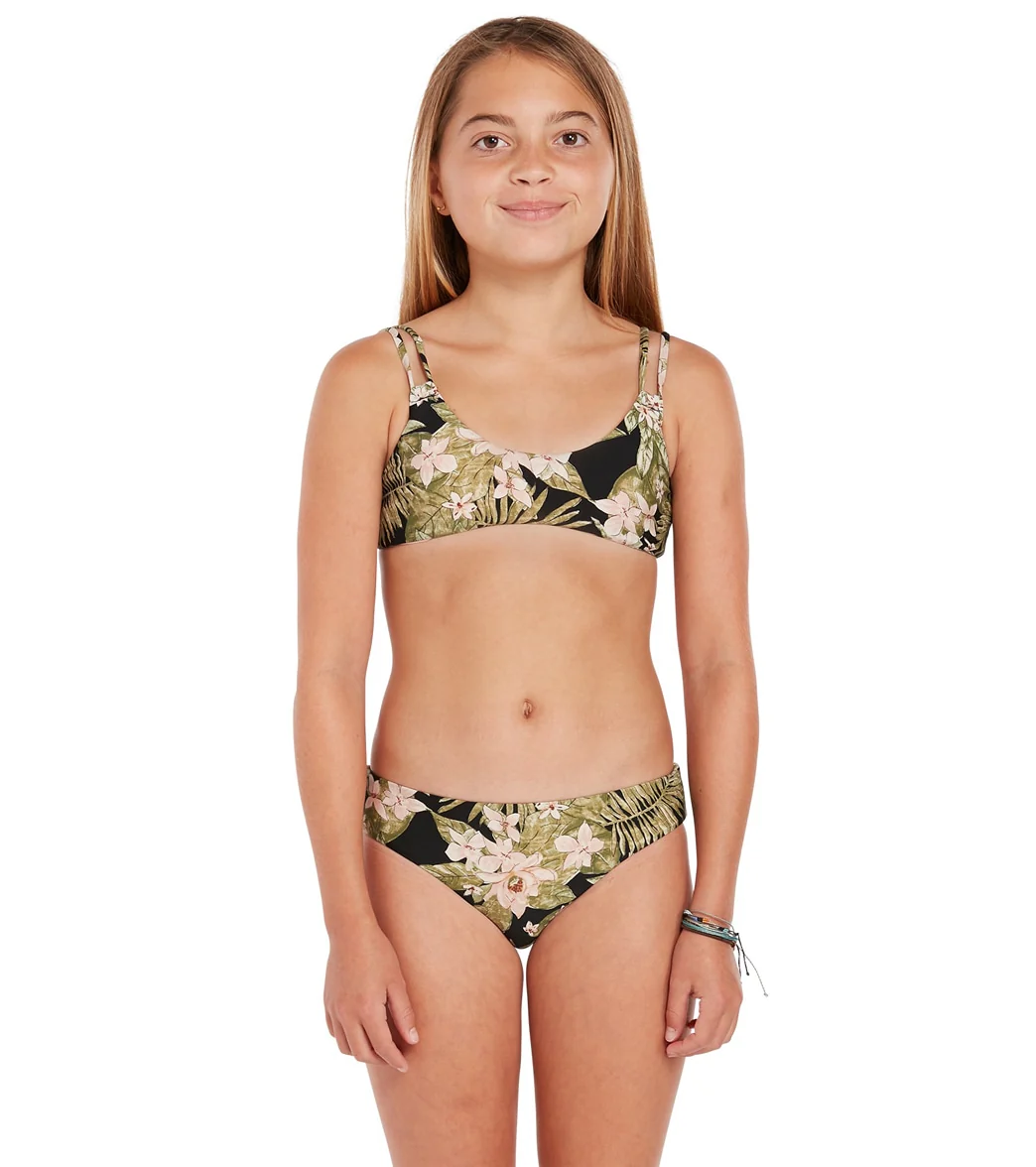 Volcom Girls' Midnight Tropic Two Piece Bikini Set (Big Kid) - Image 6