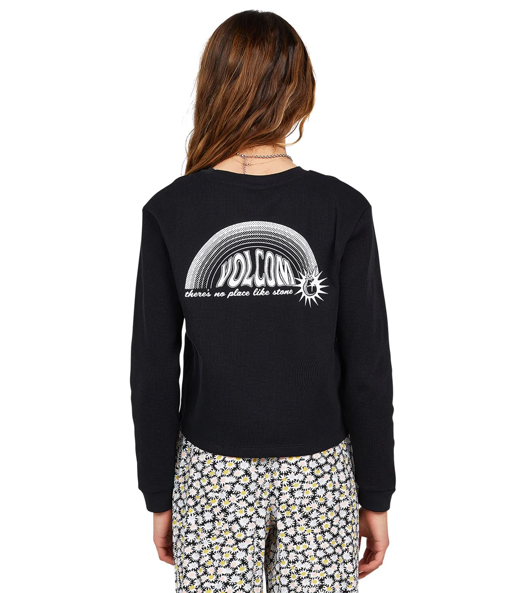 Volcom Girls' Thermality Long Sleeve Tee (Big Kid) - Image 2