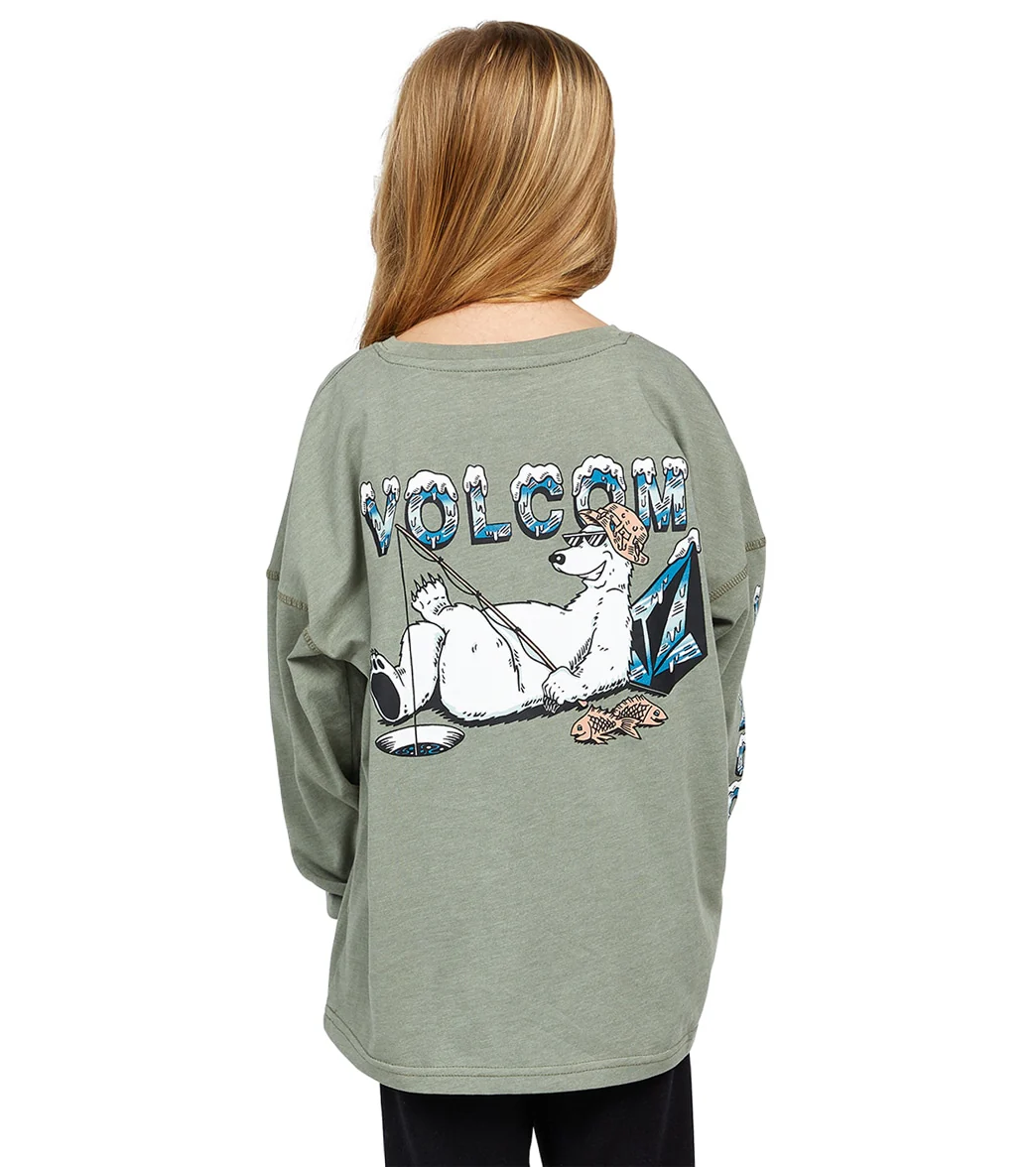 Volcom Girls' Werkin Double Long Sleeve Tee (Big Kid) - Image 3