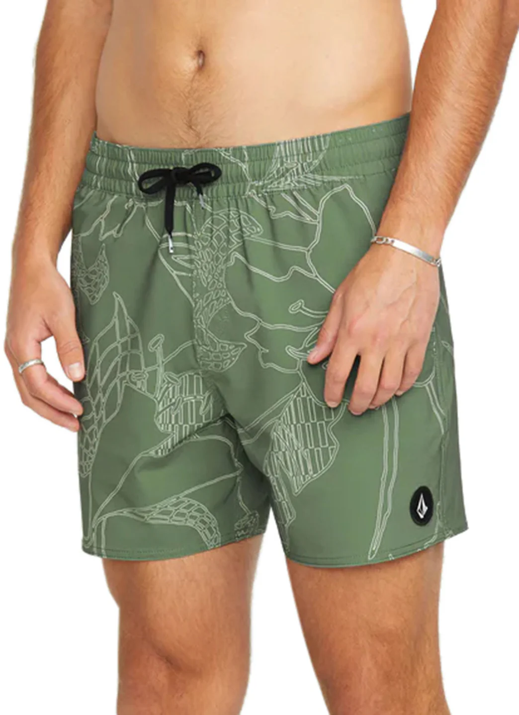 Volcom Men's Lido Print 16" Swim Trunks - Image 4