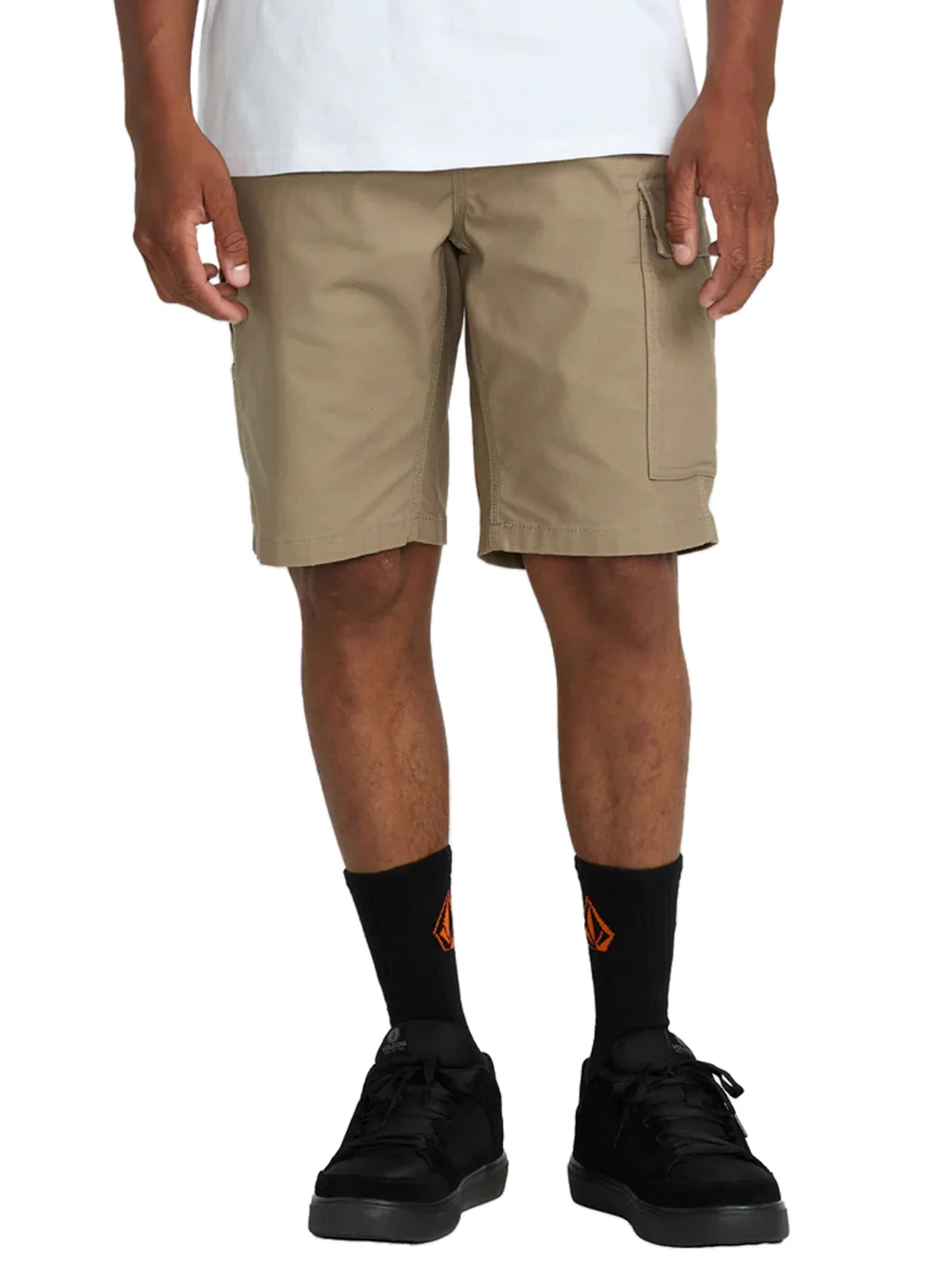 Volcom Men's Solid Caliper II Relaxed Cargo Work Short - Image 3