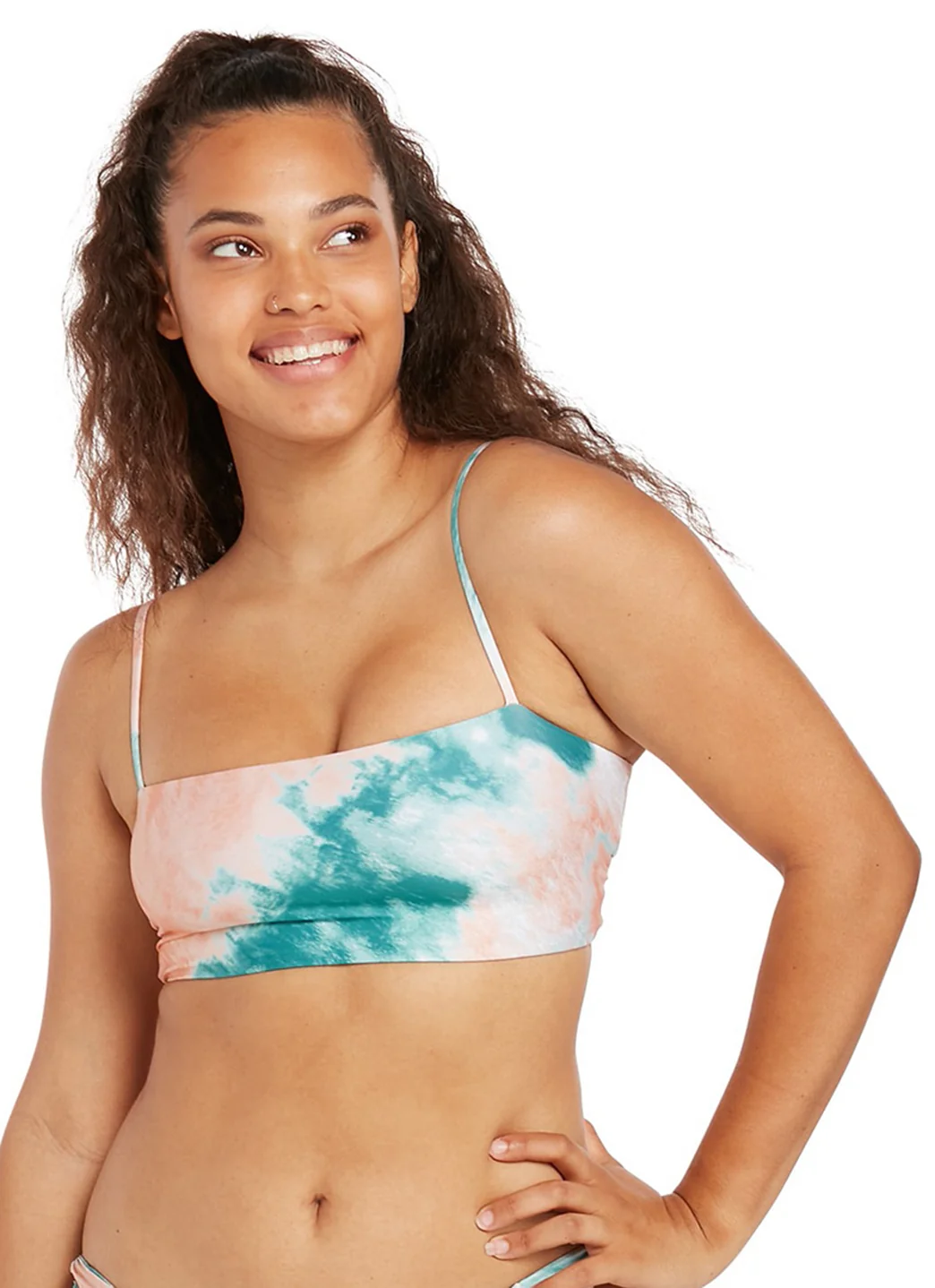 Volcom Women's Blurred Lines Crop Bikini Top - Image 3