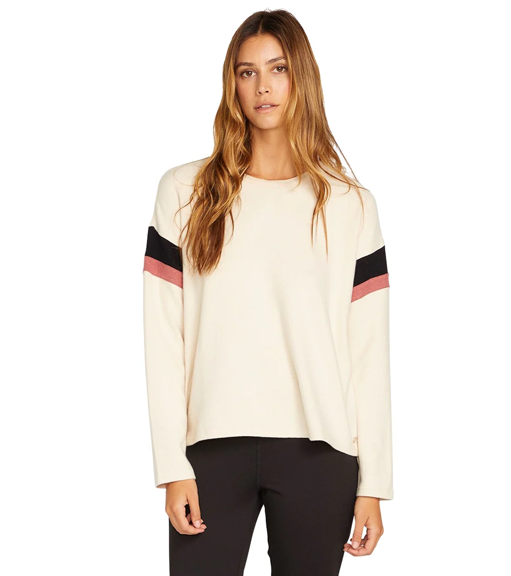 Volcom Women's Lil Fleece Crew Pullover - Image 6