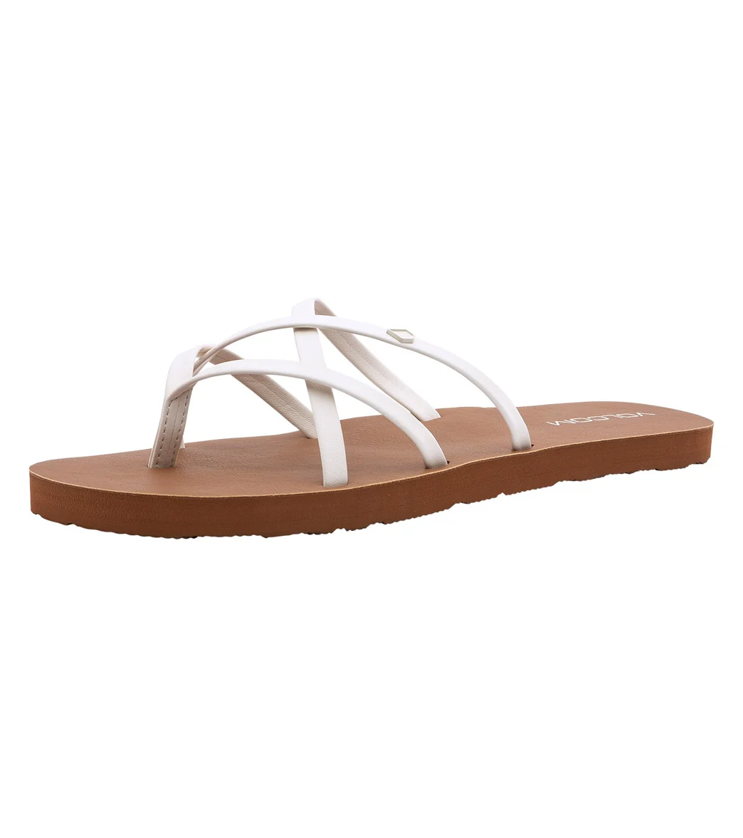 Volcom Women's New School II Flip Flops - Image 2