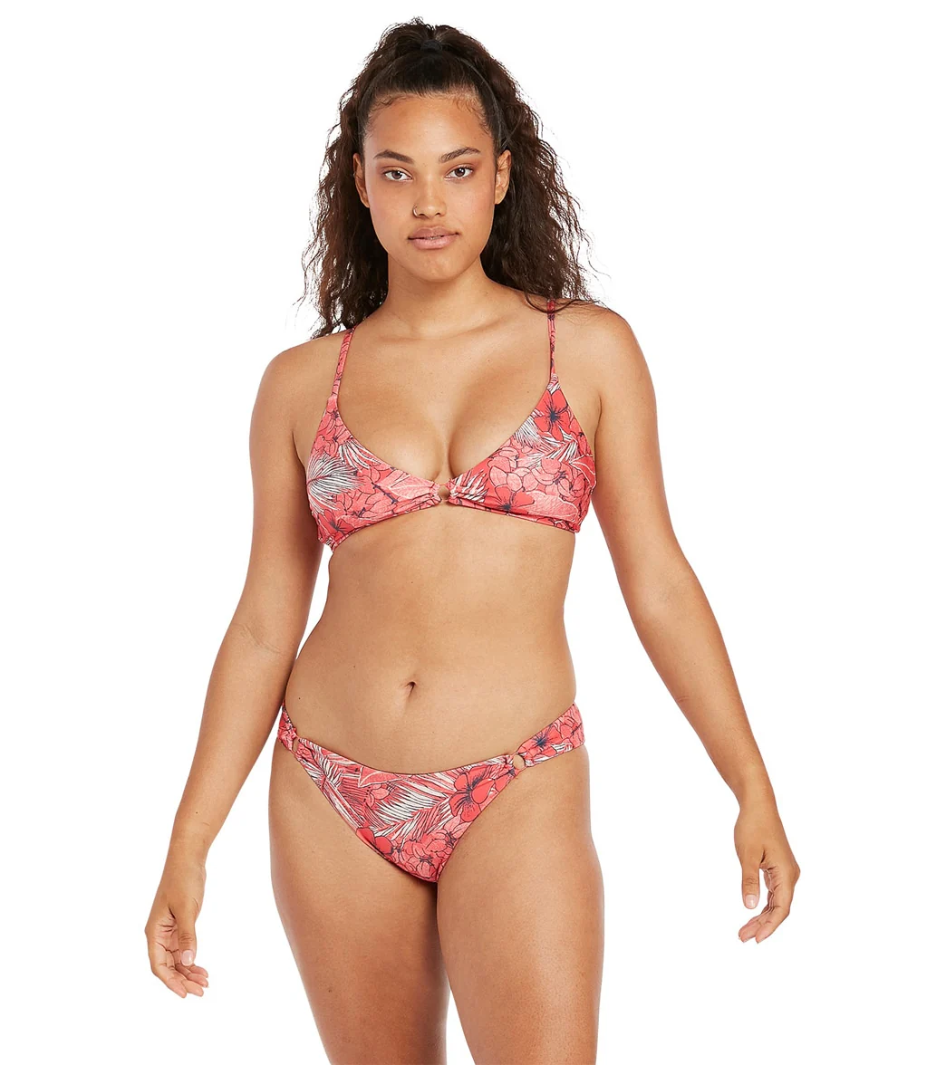 Volcom Women's Sea U Soon Vneck Bikini Top - Image 3