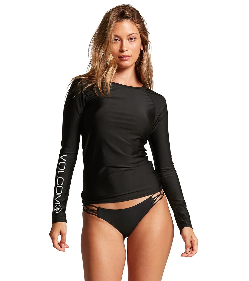 Volcom Women's Simply Core Long Sleeve Rashguard - Image 5