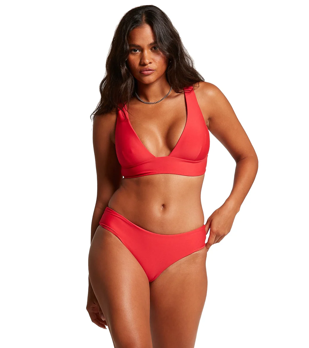 Volcom Women's Simply Seamless Halter Bikini Top - Image 12