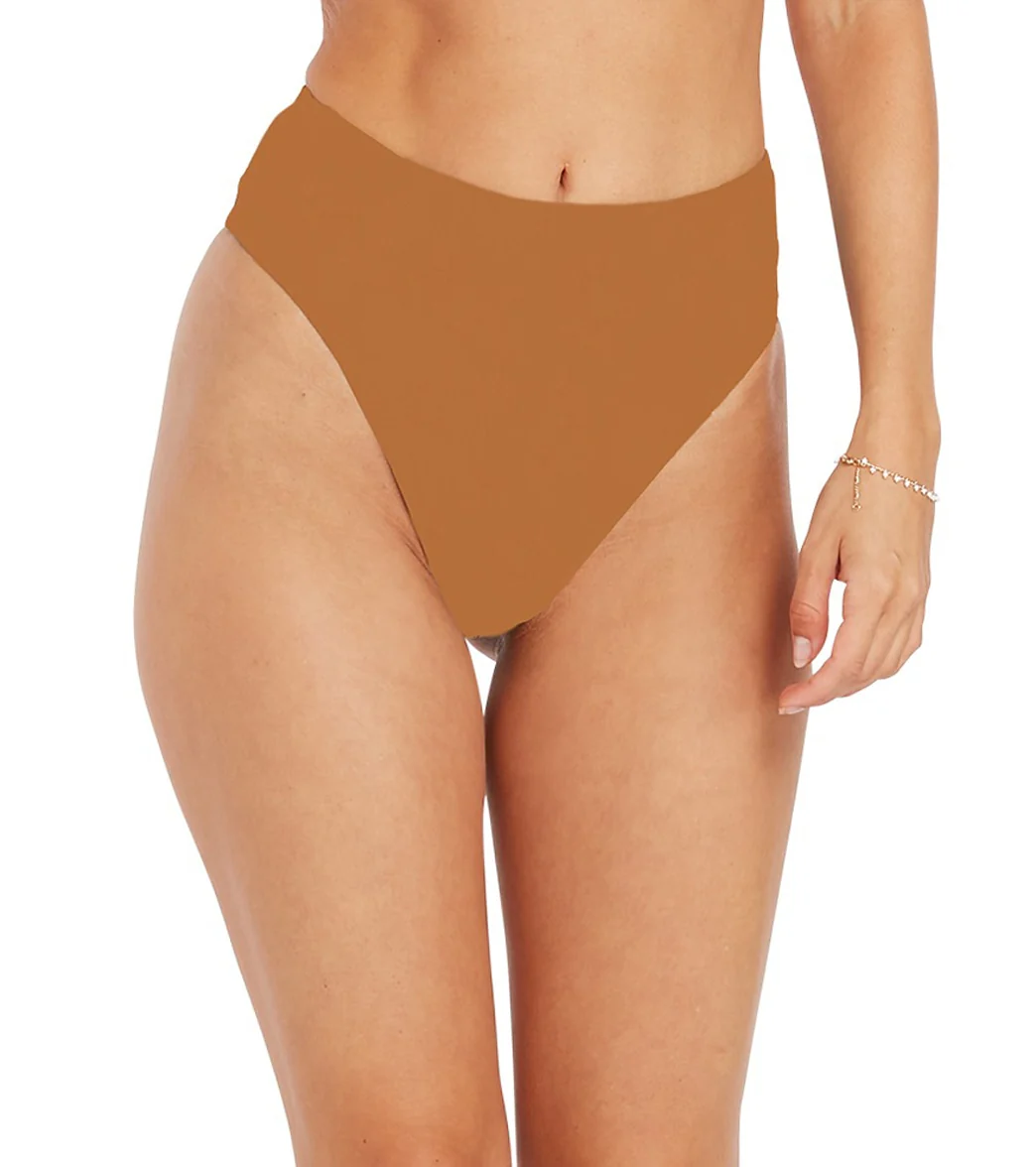 Volcom Women's Simply Seamless Retro Bikini Bottom - Image 11
