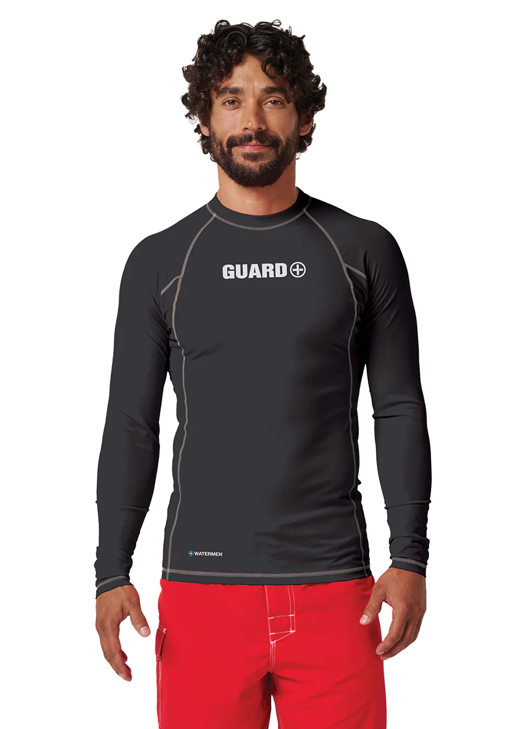 Watermen Unisex Classic Guard Long Sleeve Rash Guard - Image 9