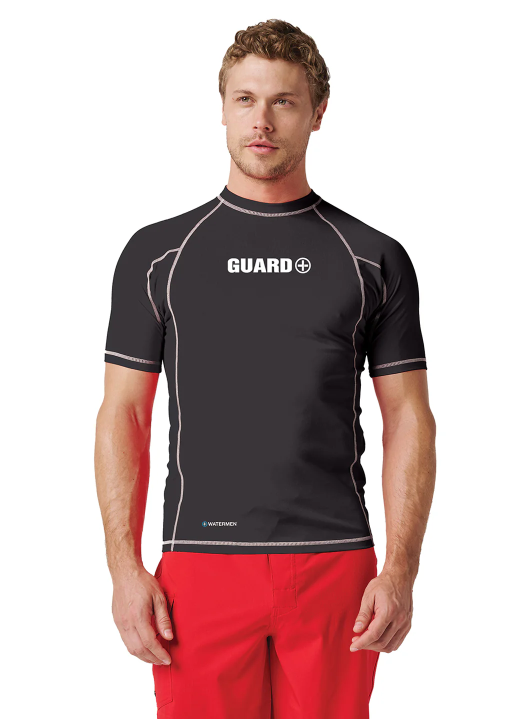 Watermen Unisex Classic Guard Short Sleeve Rash Guard - Image 8