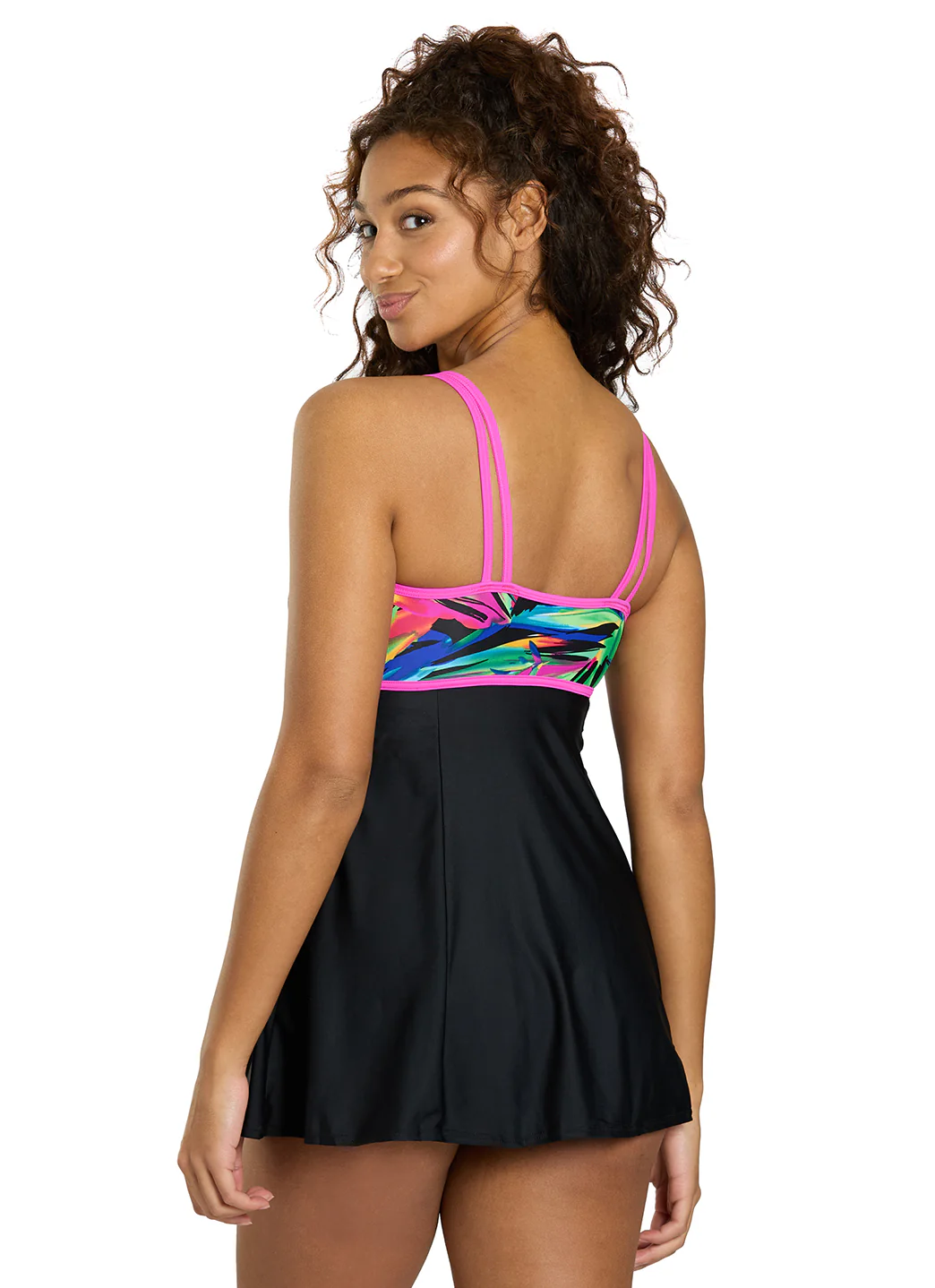 Waterpro Women's Print Radiant Soft Cup Swim Dress - Image 5