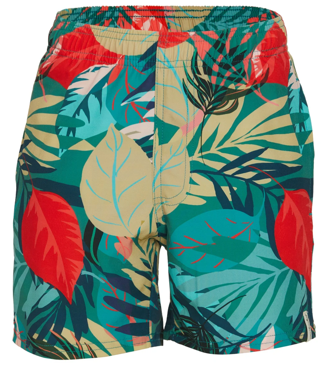 Wavebreaker Boys' Beach Print Swim Trunks (Little Kid, Big Kid) - Image 5