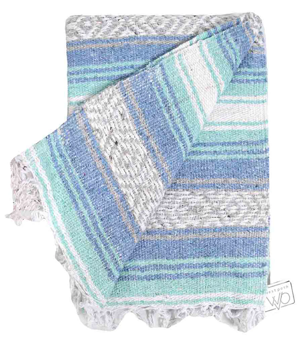 West Path Economy Falsa Mexican Yoga Blanket - Image 10
