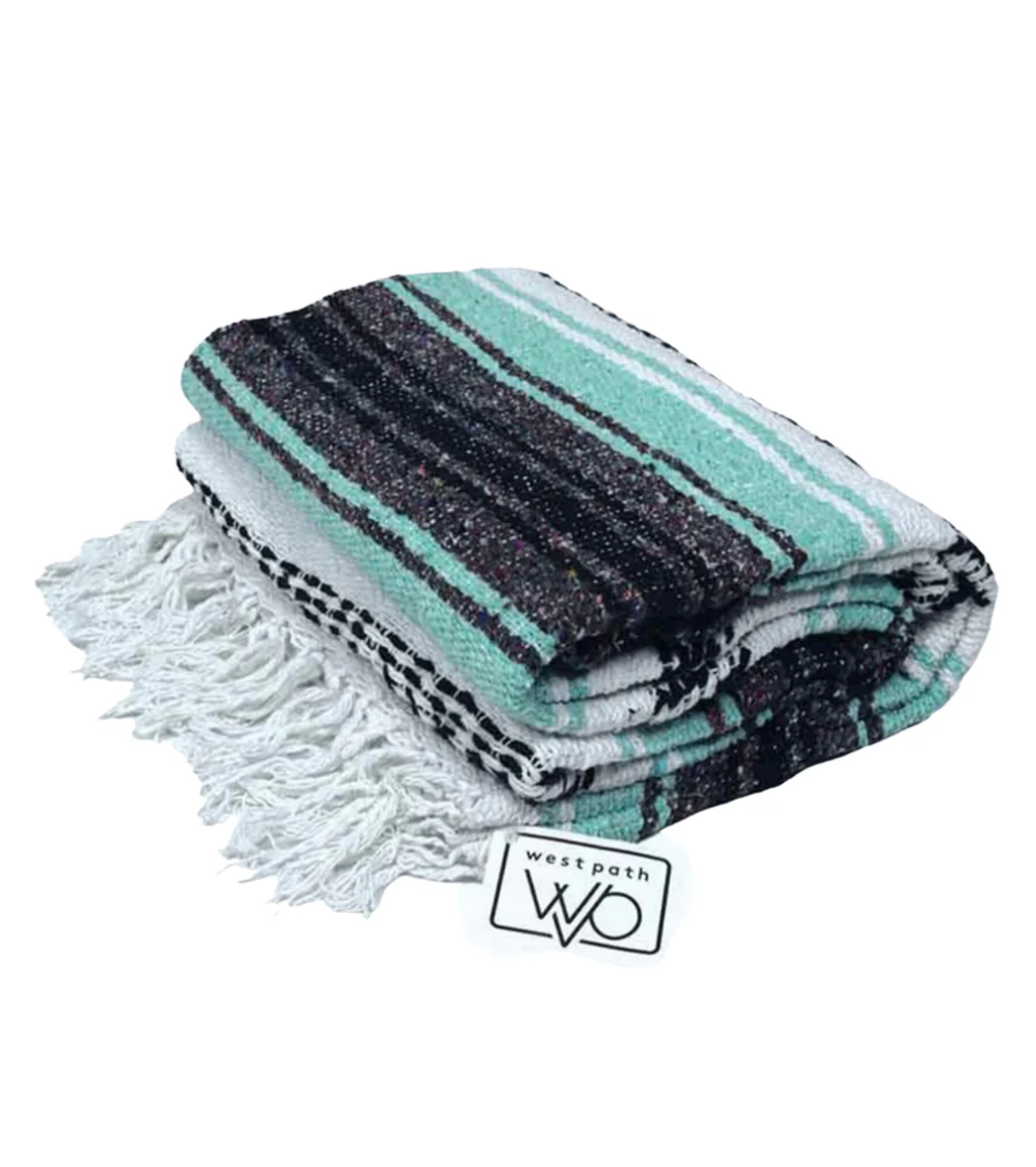 West Path Economy Falsa Mexican Yoga Blanket - Image 13