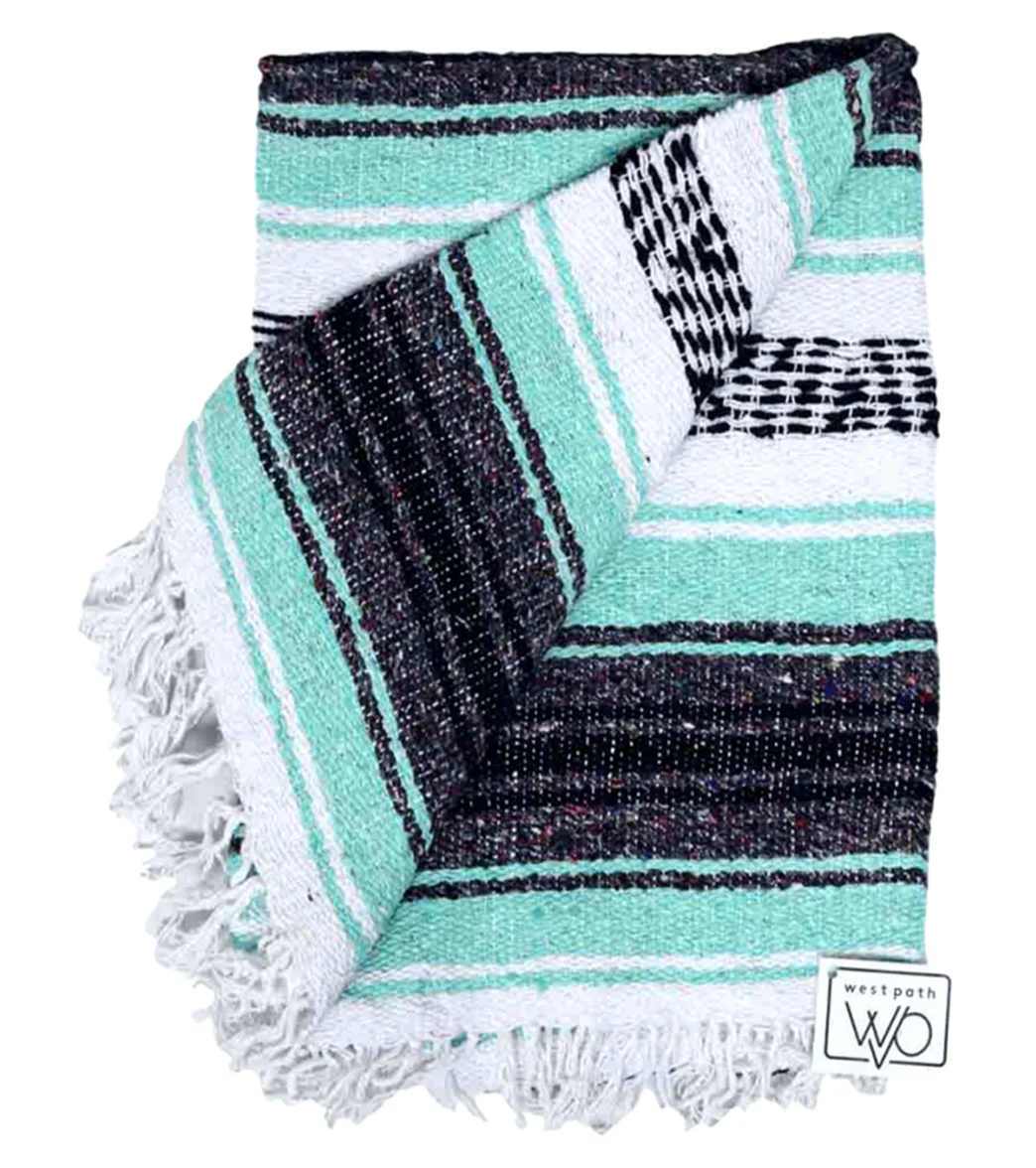 West Path Economy Falsa Mexican Yoga Blanket - Image 14