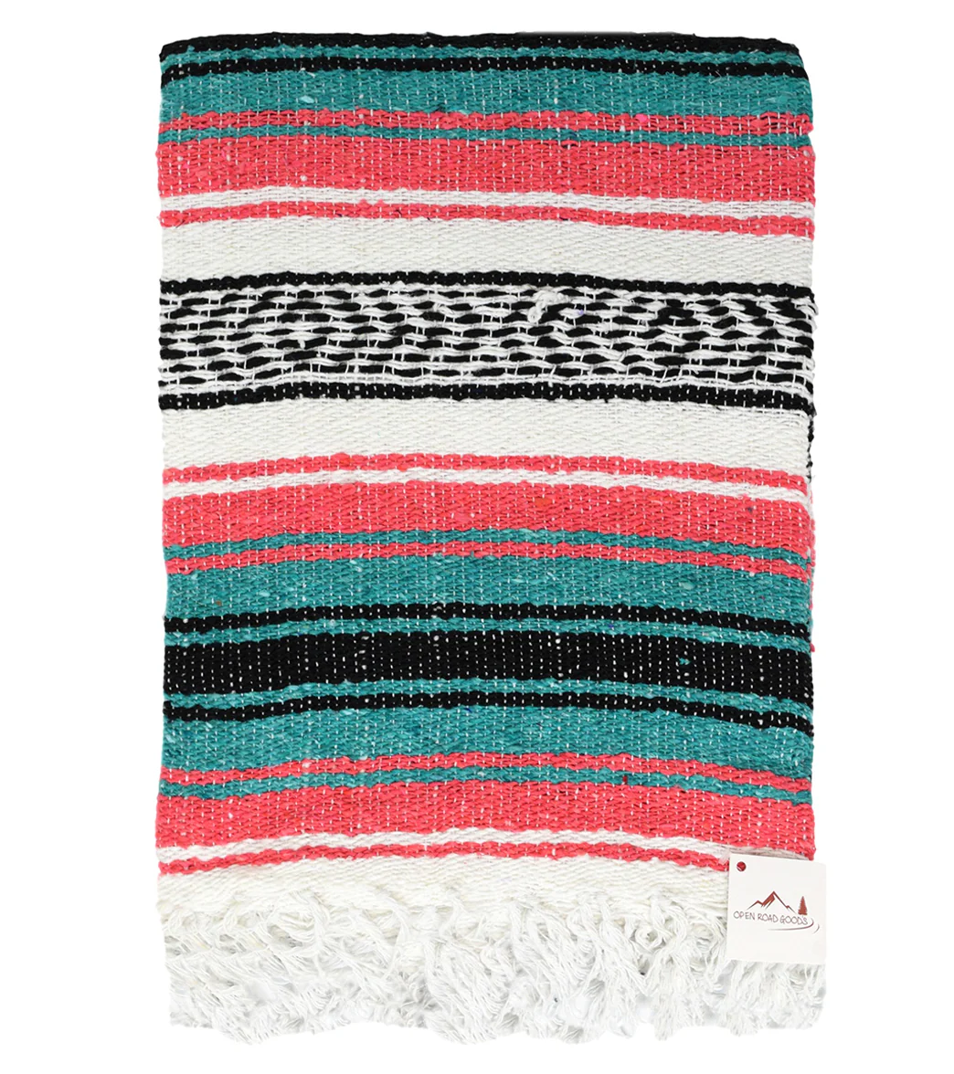 West Path Economy Falsa Mexican Yoga Blanket - Image 24