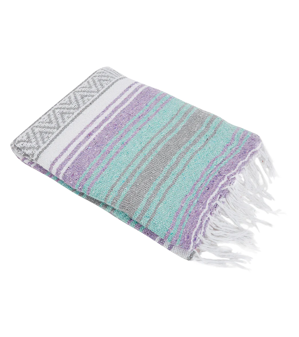 West Path Economy Falsa Mexican Yoga Blanket - Image 3