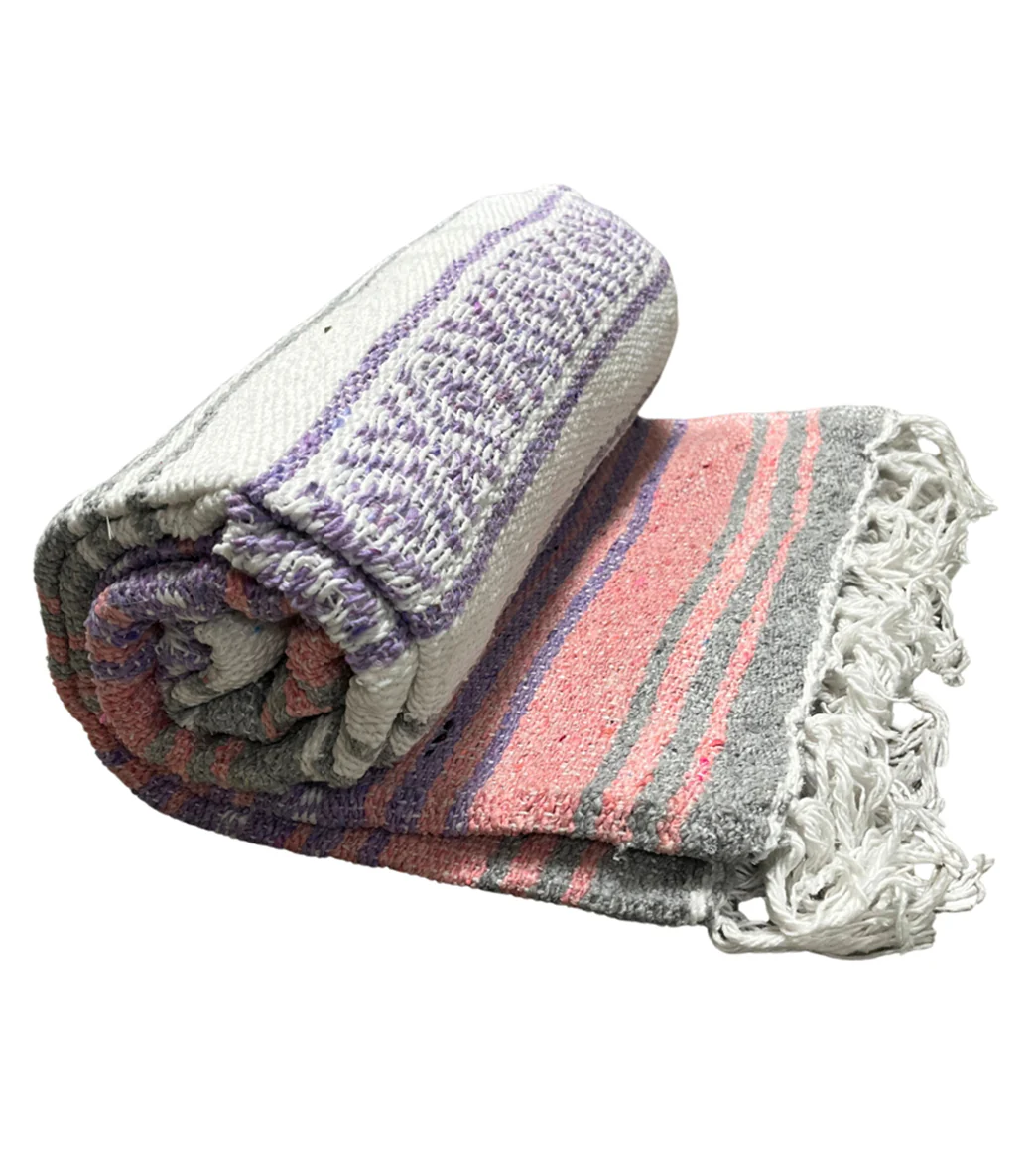 West Path Economy Falsa Mexican Yoga Blanket - Image 44