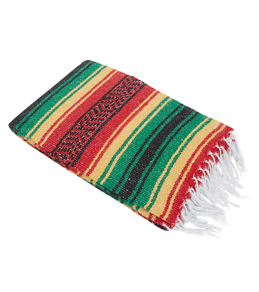 West Path Economy Falsa Mexican Yoga Blanket - Image 62