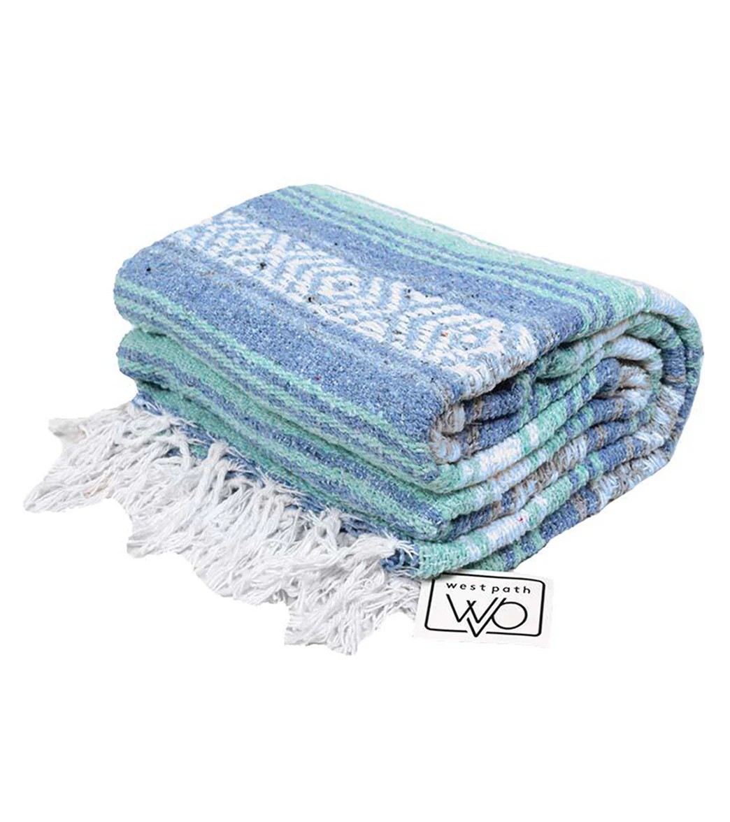 West Path Economy Falsa Mexican Yoga Blanket - Image 7